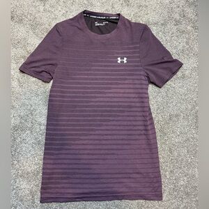 Mens Under Armour Purple Active T-Shirt (M)